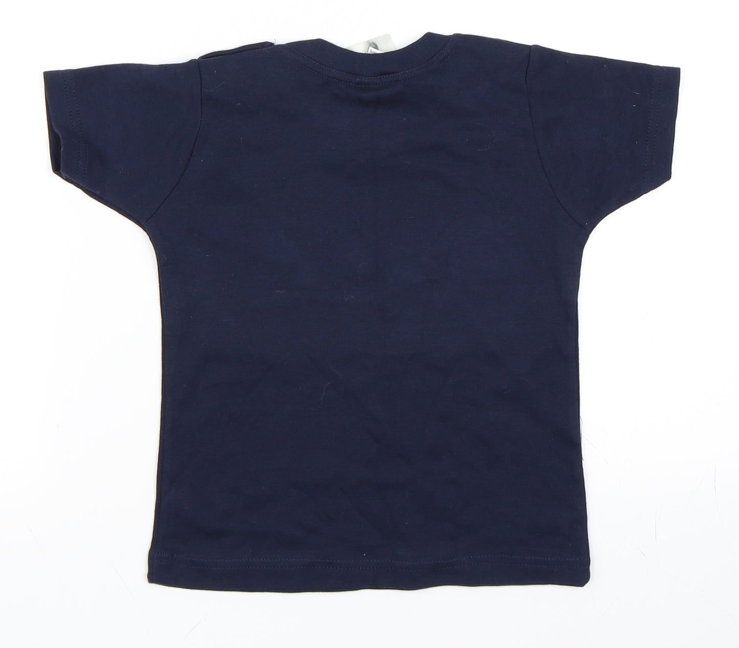Preworn Boys Blue   Basic T-Shirt Size 2-3 Years  - I'm the big brother
