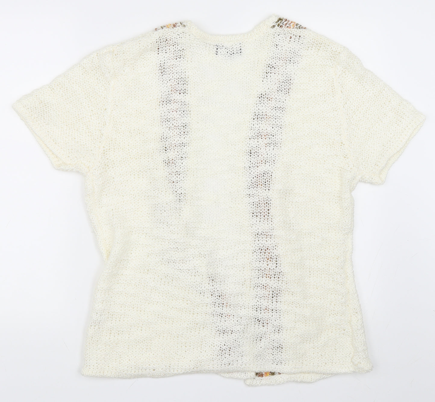 Casamia Womens Ivory   Cardigan Jumper Size L