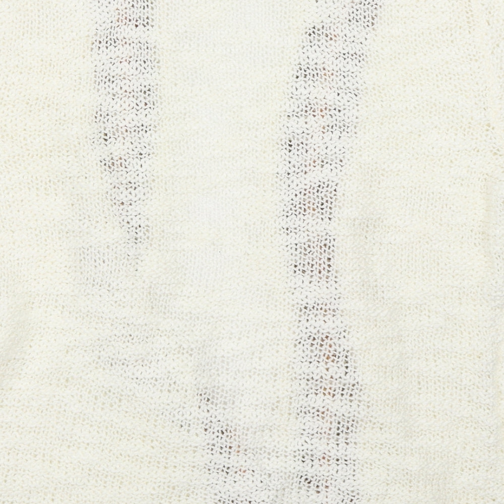 Casamia Womens Ivory   Cardigan Jumper Size L