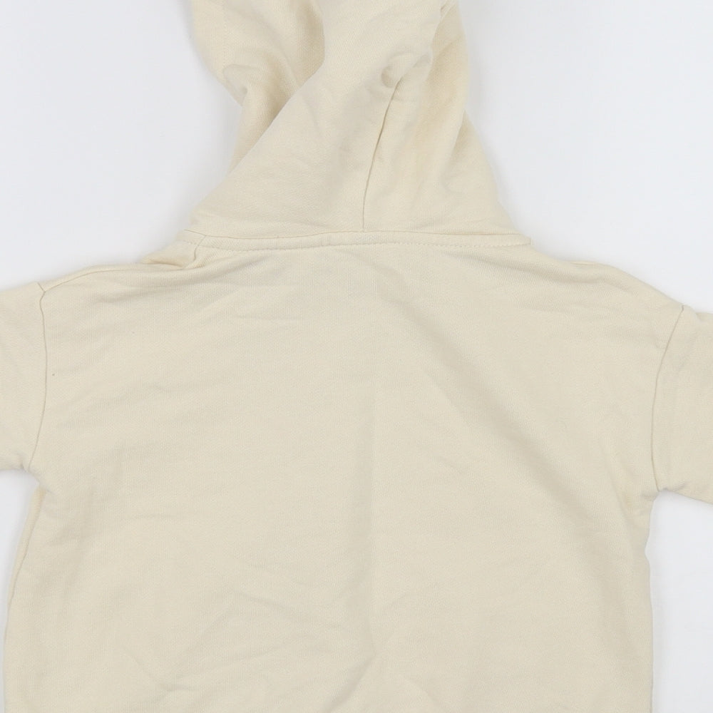 Zara Girls White   Cardigan Hoodie Size 3-4 Years