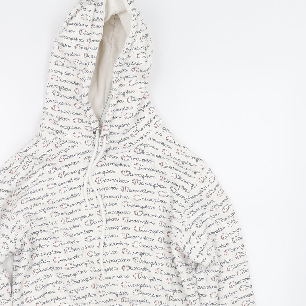 Champion Mens White   Pullover Jumper Size XS