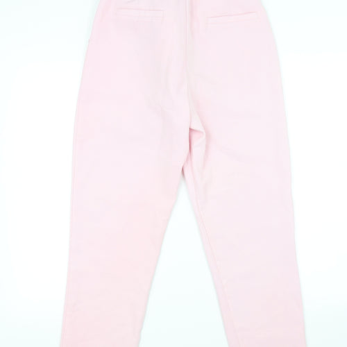 rebellious Womens Pink   Trousers  Size 8 L26 in