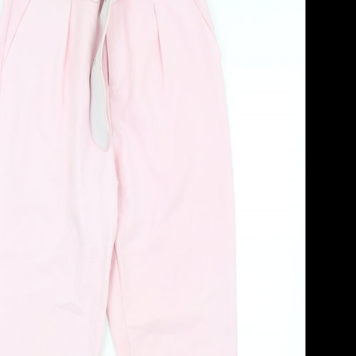 rebellious Womens Pink   Trousers  Size 8 L26 in