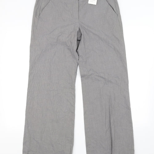 Marks and Spencer Womens Grey   Trousers  Size 12 L30 in