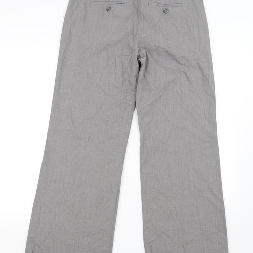 Marks and Spencer Womens Grey   Trousers  Size 12 L30 in