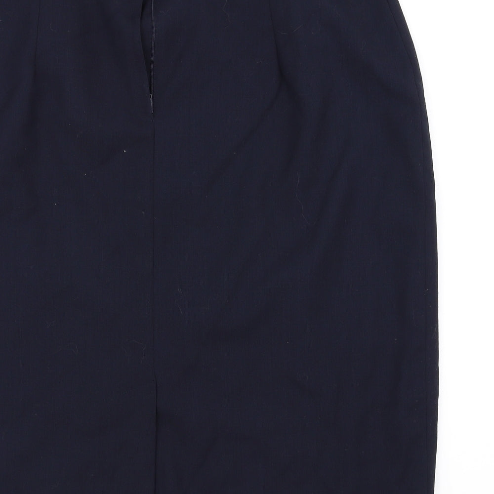 Woolmark Womens Blue   A-Line Skirt Size 16