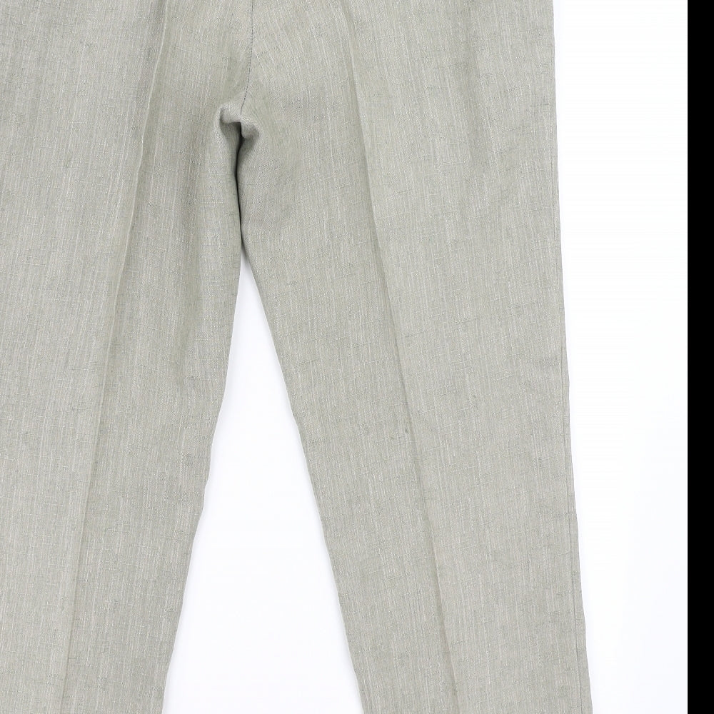Marks and Spencer Womens Beige   Trousers  Size 16 L28 in
