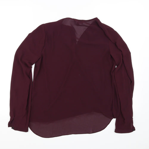 New Look Womens Purple   Basic Blouse Size 10