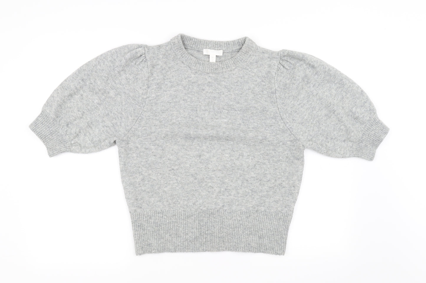 H&M Womens Grey   Pullover Jumper Size M