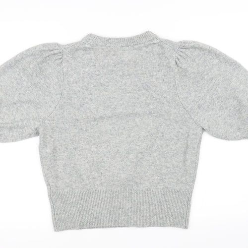 H&M Womens Grey   Pullover Jumper Size M