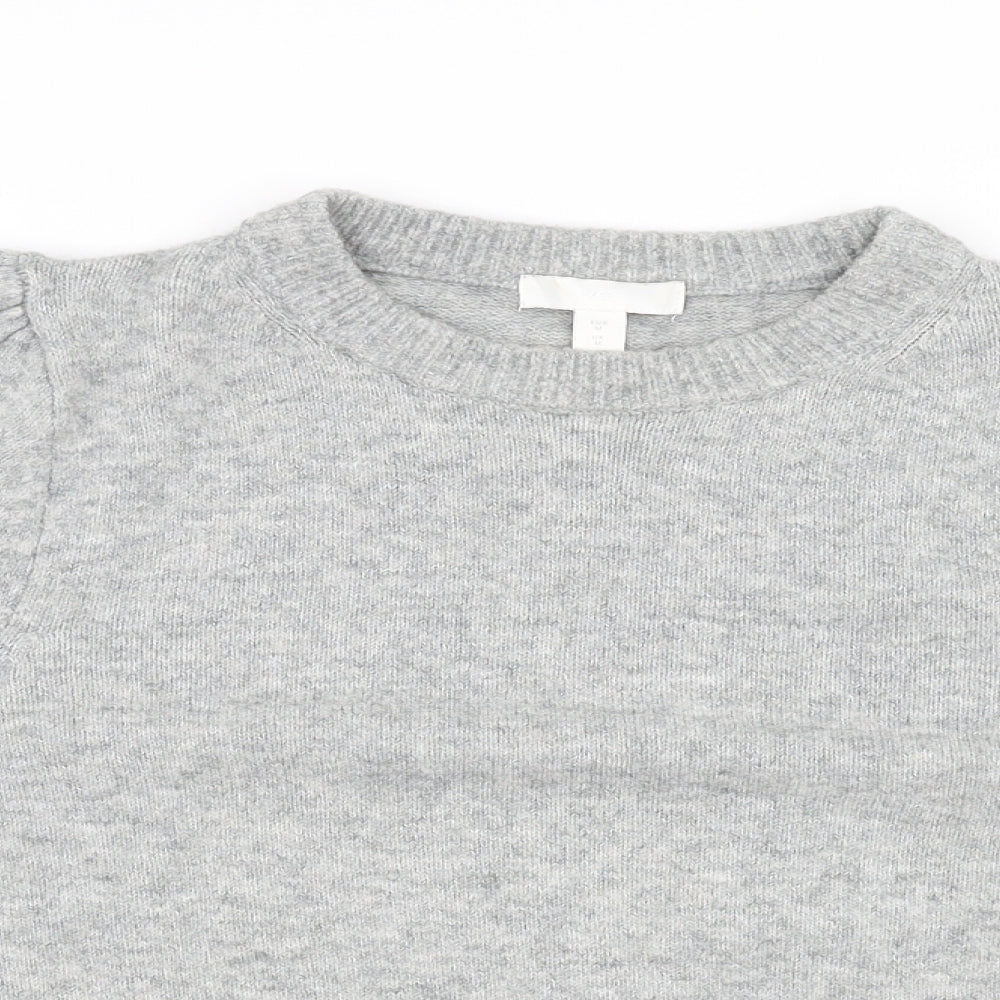 H&M Womens Grey   Pullover Jumper Size M