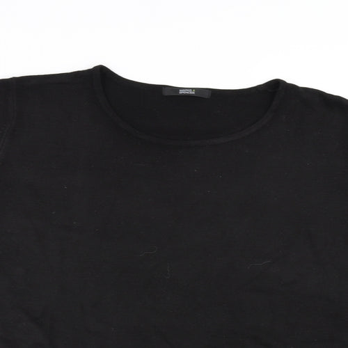 Marks and Spencer Womens Black    T-Shirt Size 16