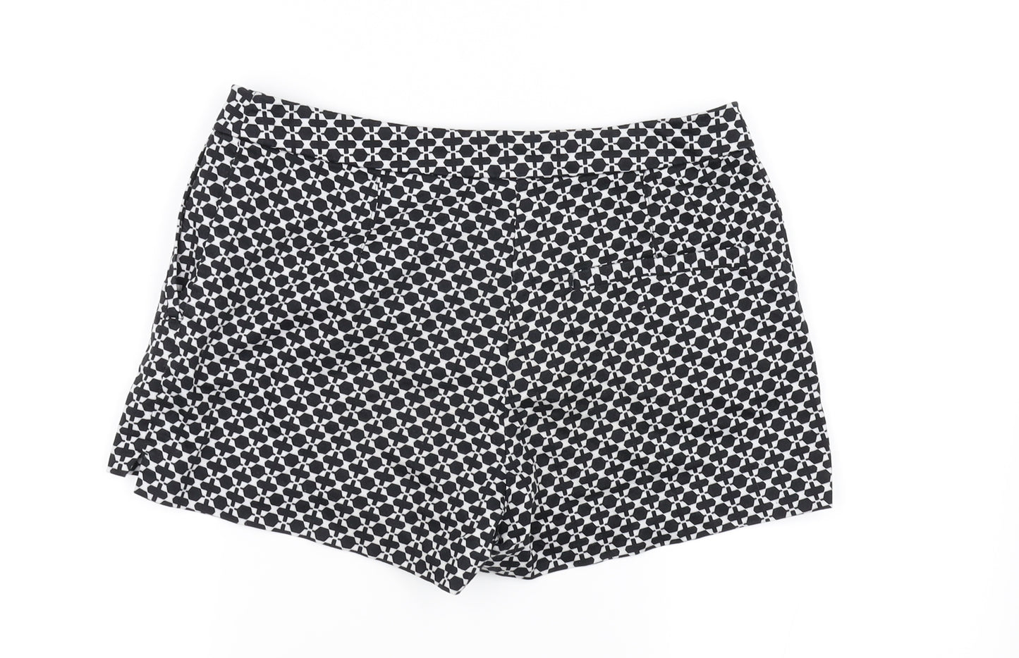 H&M Womens Black   Hot Pants Shorts Size 8