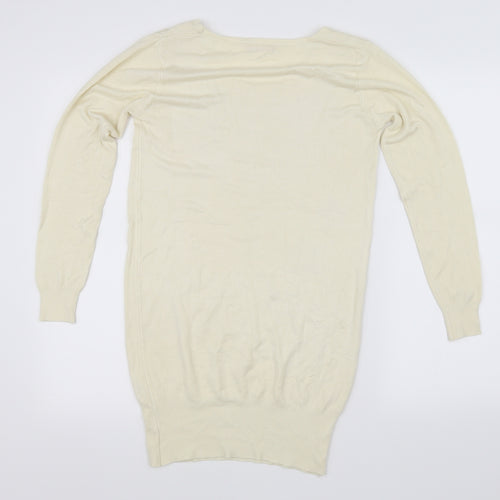 LIN.H.H Womens Yellow   Pullover Jumper Size 14