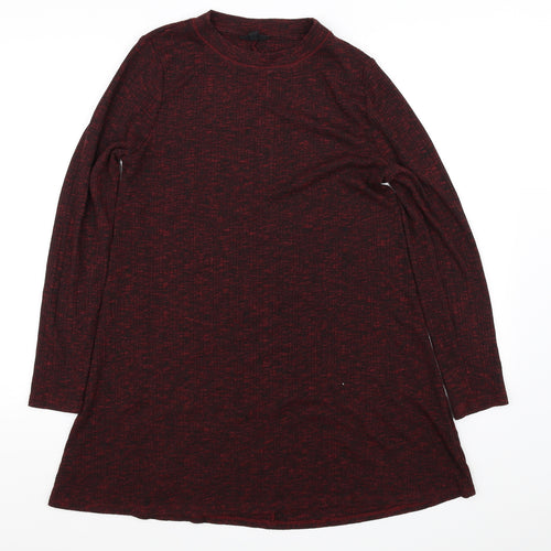 Topshop Womens Red   Pullover Jumper Size 16