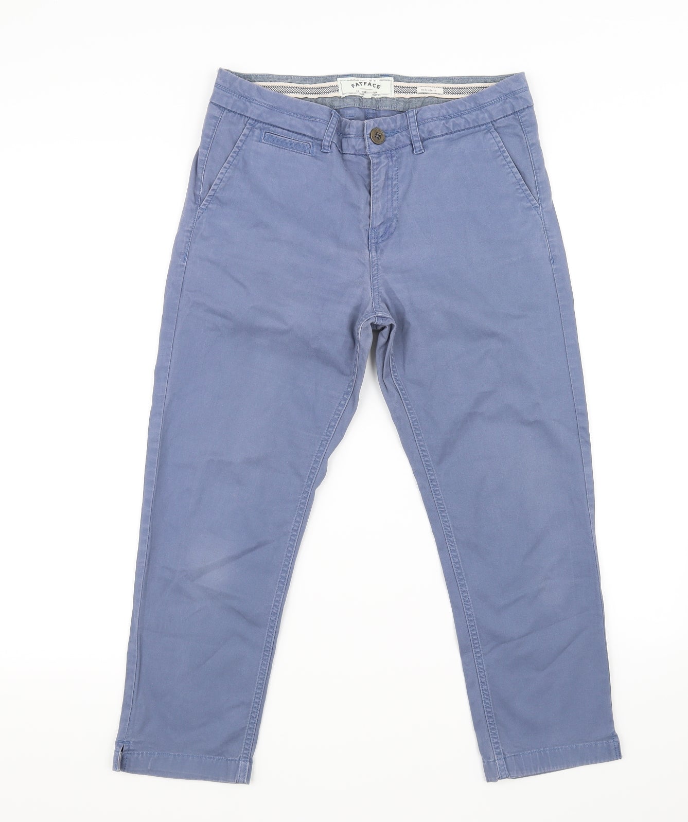 FATFACE Womens Blue   Trousers  Size 8 L22 in