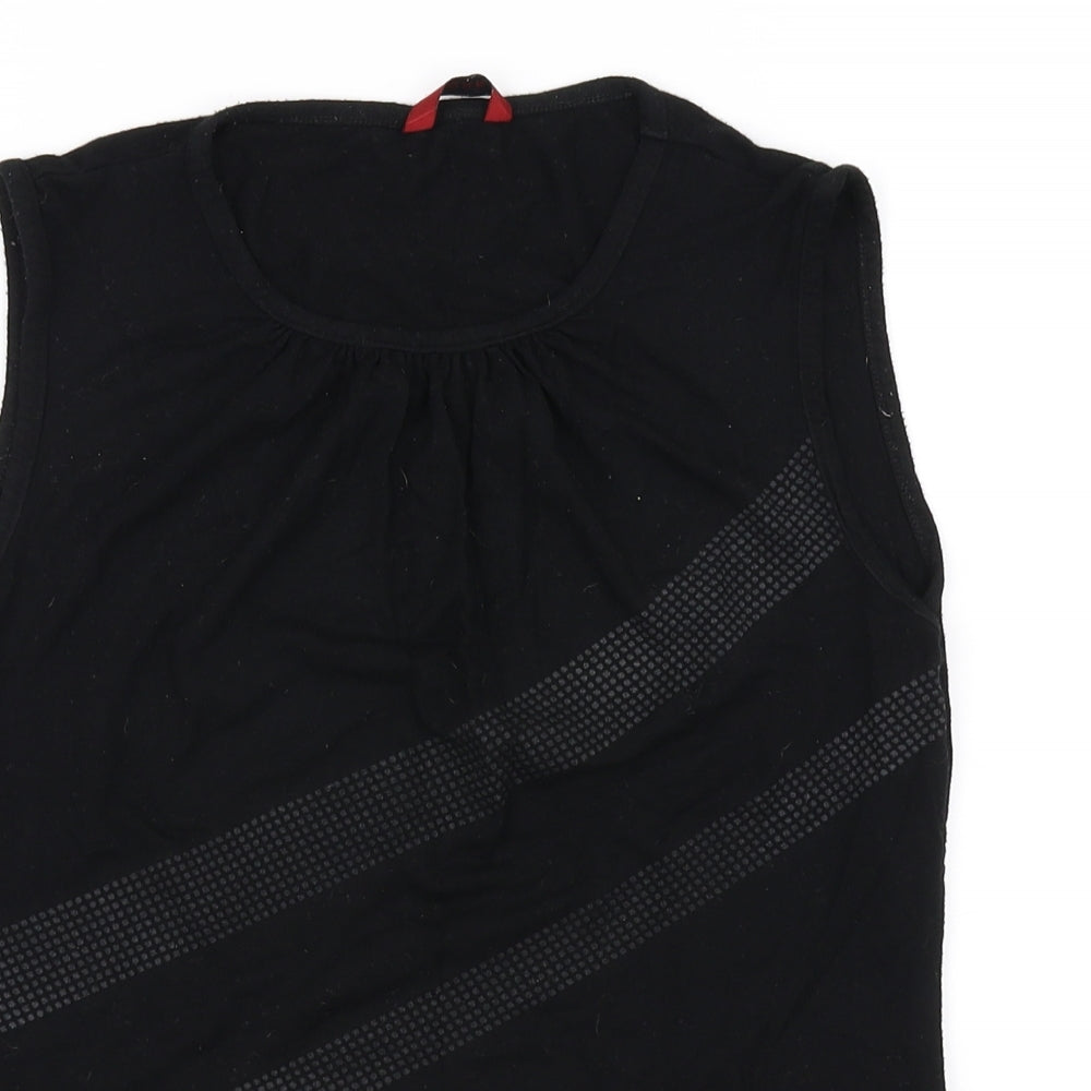 John Womens Black   Basic Blouse Size M