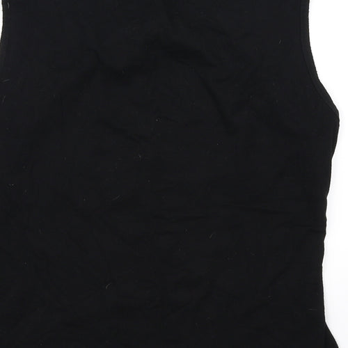 John Womens Black   Basic Blouse Size M