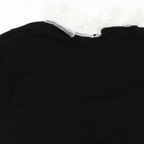 Papaya Womens Black   Pullover Jumper Size 10