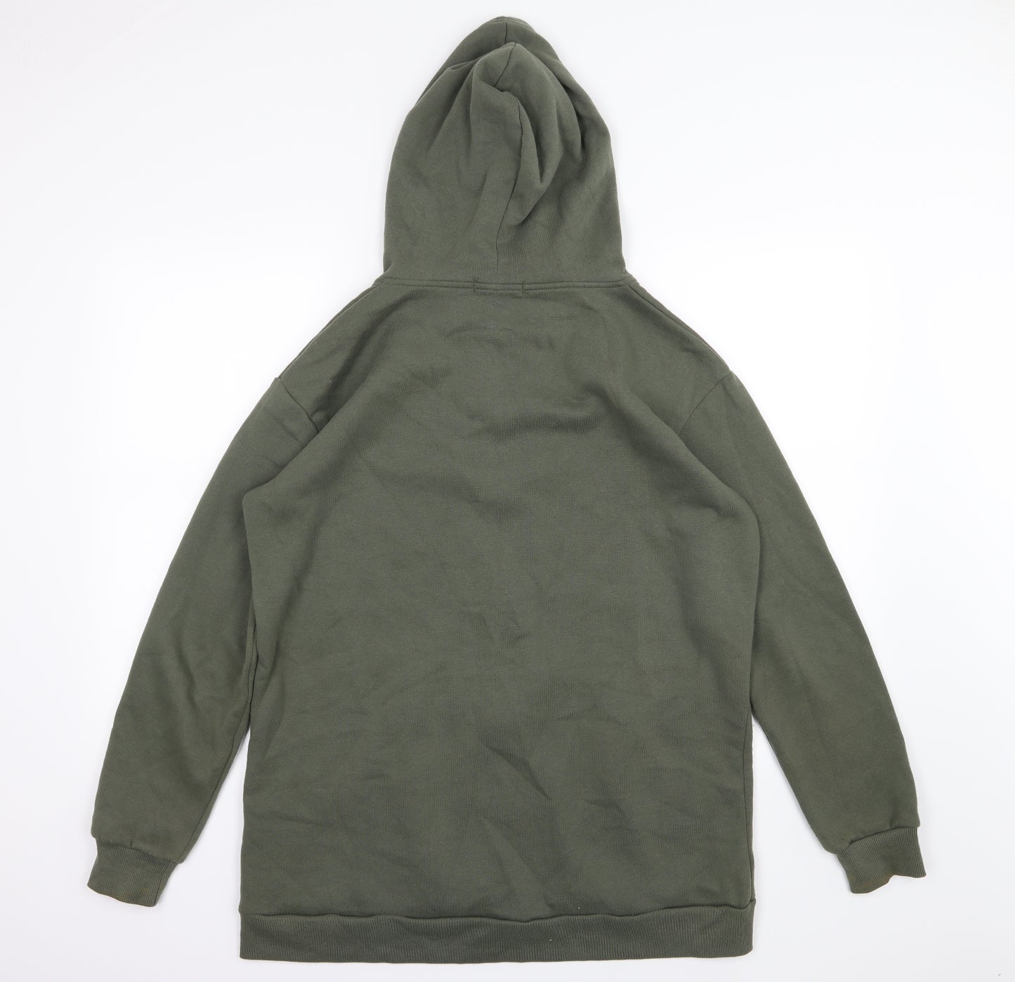 Primark Womens Green  Jersey Full Zip Hoodie Size L