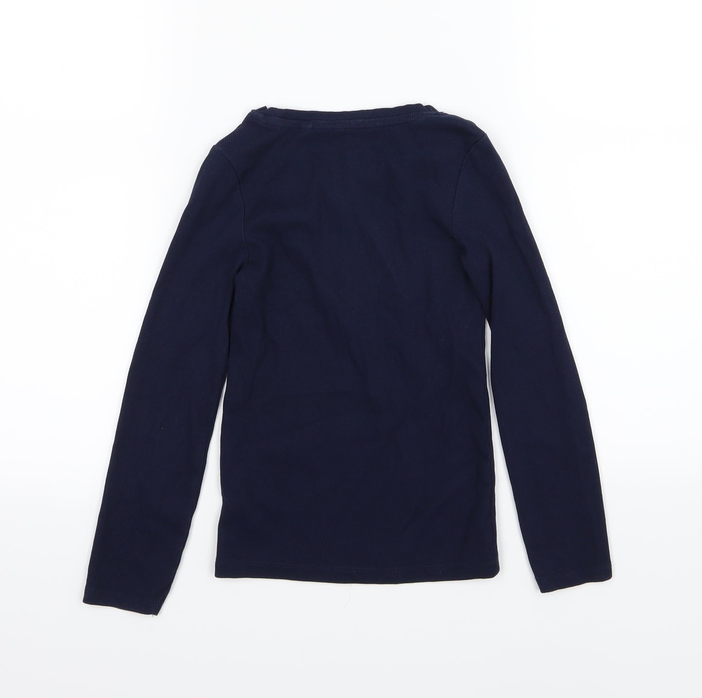 NEXT Girls Blue  Jersey Basic T-Shirt Size 6 Years