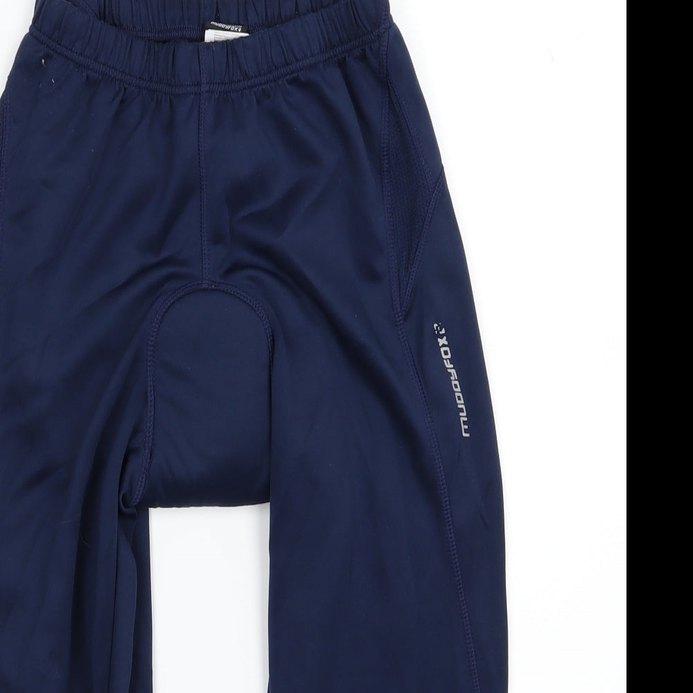 Muddy Fox Womens Blue   Compression Shorts Size 14 - Cycling Shorts Padded
