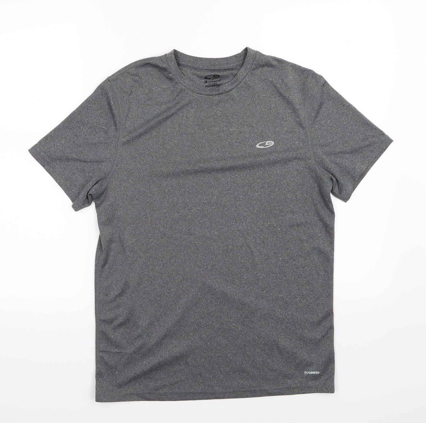 Champion Mens Grey    T-Shirt Size M