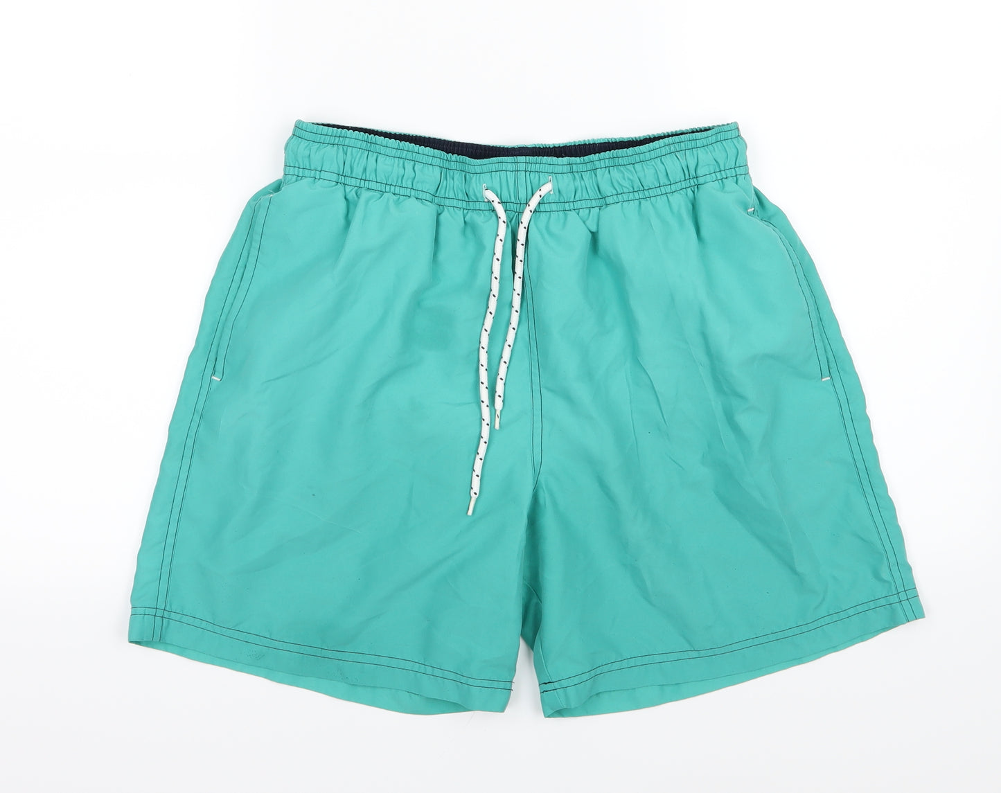 Marks and Spencer Mens Green   Sweat Shorts Size M - Swimming