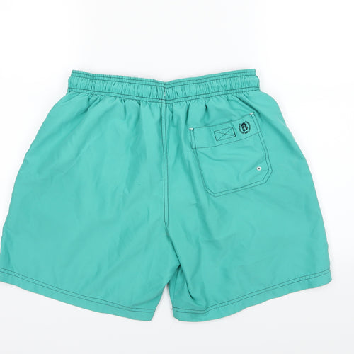 Marks and Spencer Mens Green   Sweat Shorts Size M - Swimming