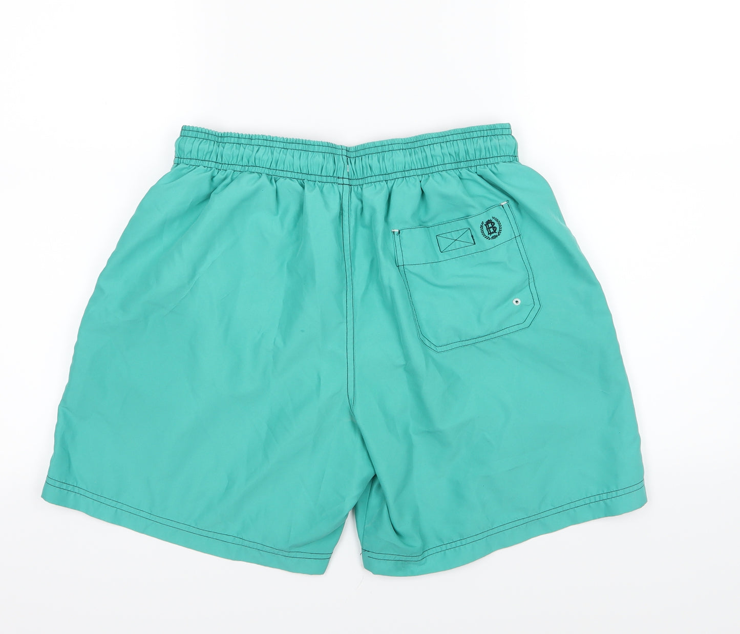 Marks and Spencer Mens Green   Sweat Shorts Size M - Swimming