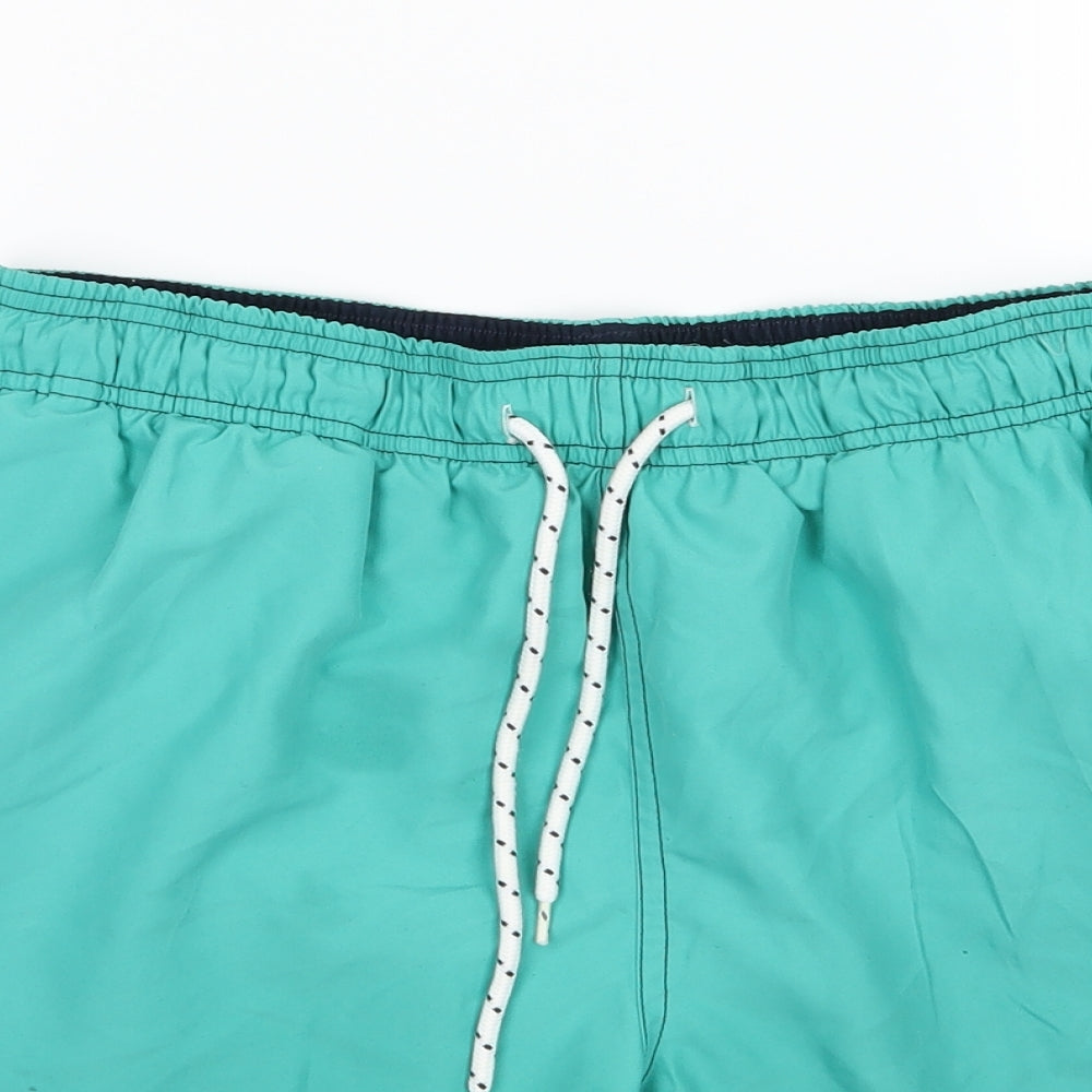 Marks and Spencer Mens Green   Sweat Shorts Size M - Swimming