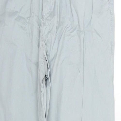 NEXT Mens Blue   Chino Trousers Size 30 L30 in