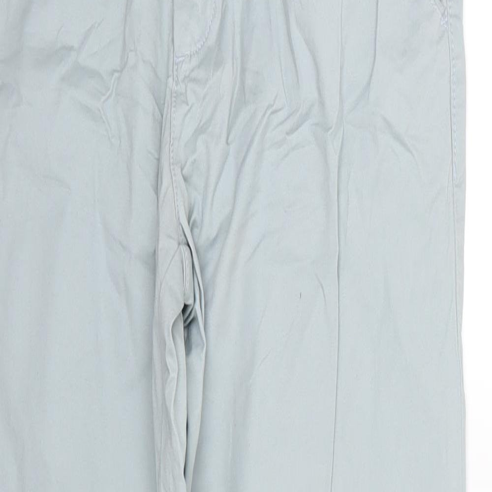 NEXT Mens Blue   Chino Trousers Size 30 L30 in
