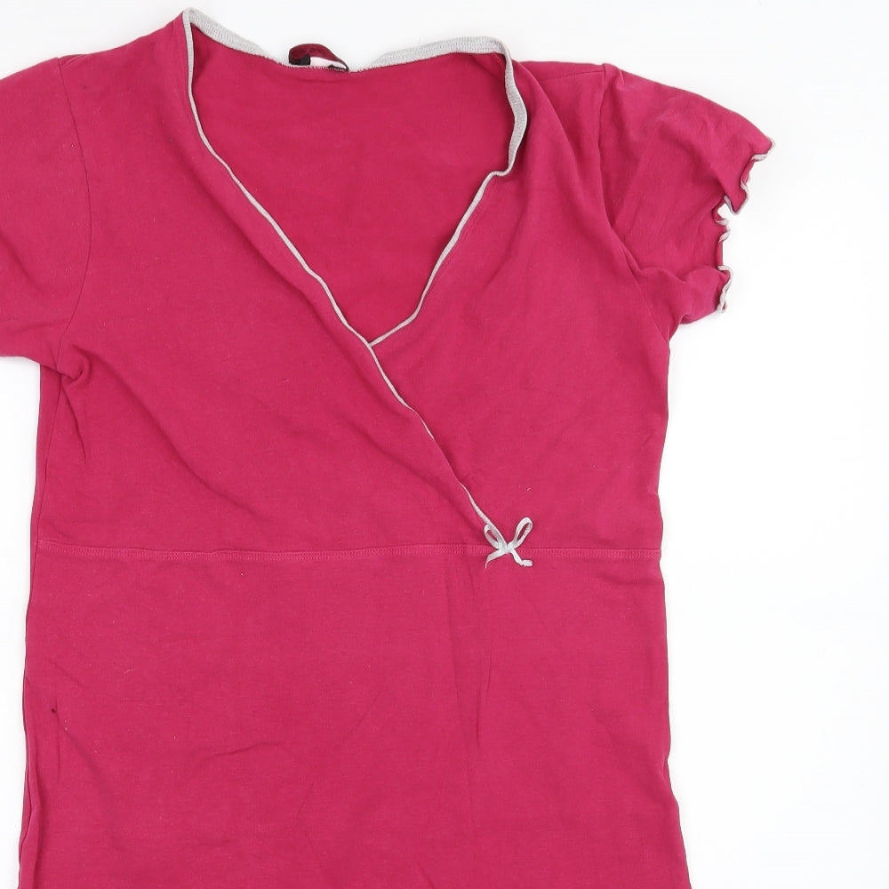 Purpless Womens Pink  Jersey  Dress Size 14