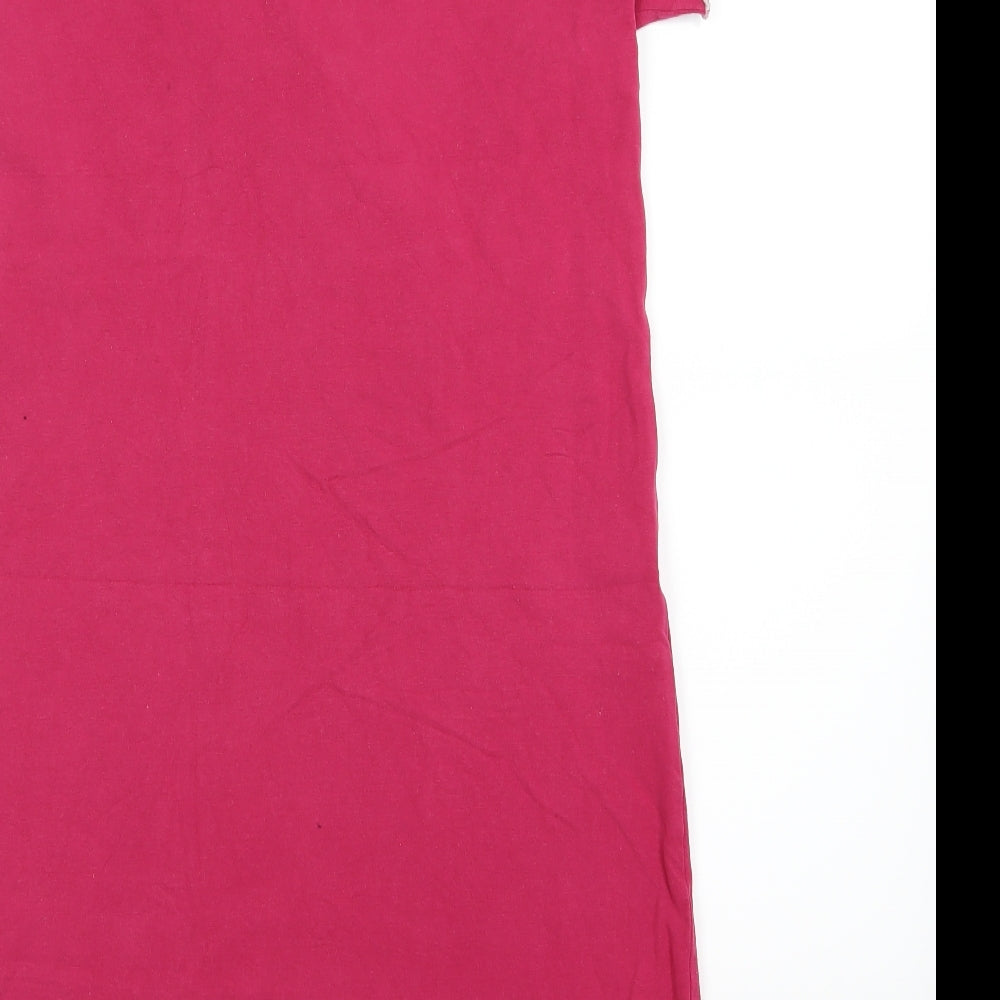 Purpless Womens Pink  Jersey  Dress Size 14