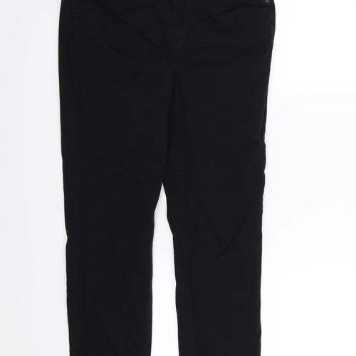 Bandolino Womens Black  Denim Straight Jeans Size 12 L27 in