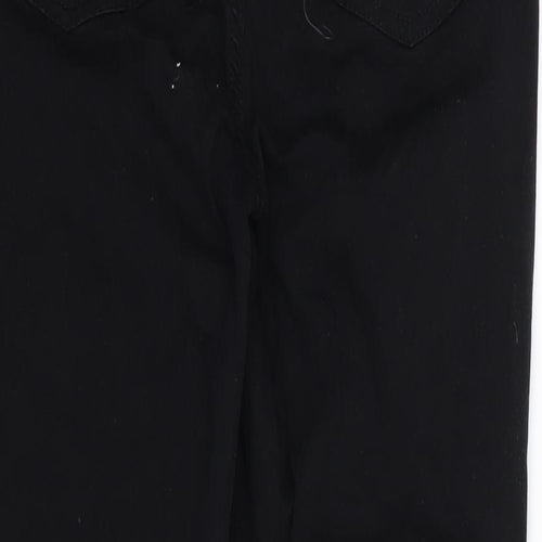 Bandolino Womens Black  Denim Straight Jeans Size 12 L27 in