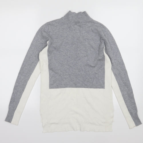 Papaya Womens Grey  Knit Pullover Jumper Size 12