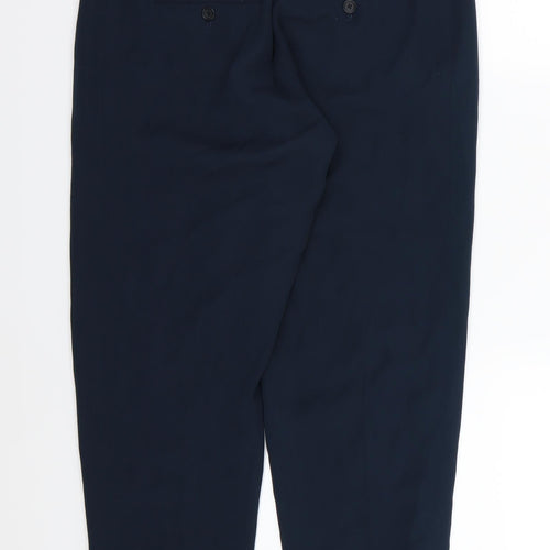 Ann Taylor Womens Green  Rayon Trousers  Size 10 L27 in