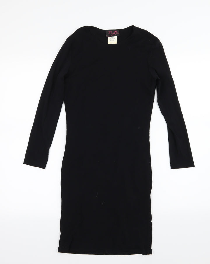 Babe Womens Black   Bodycon  Size XS