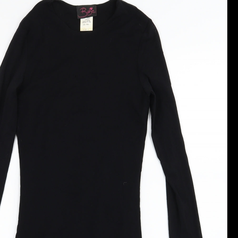 Babe Womens Black   Bodycon  Size XS