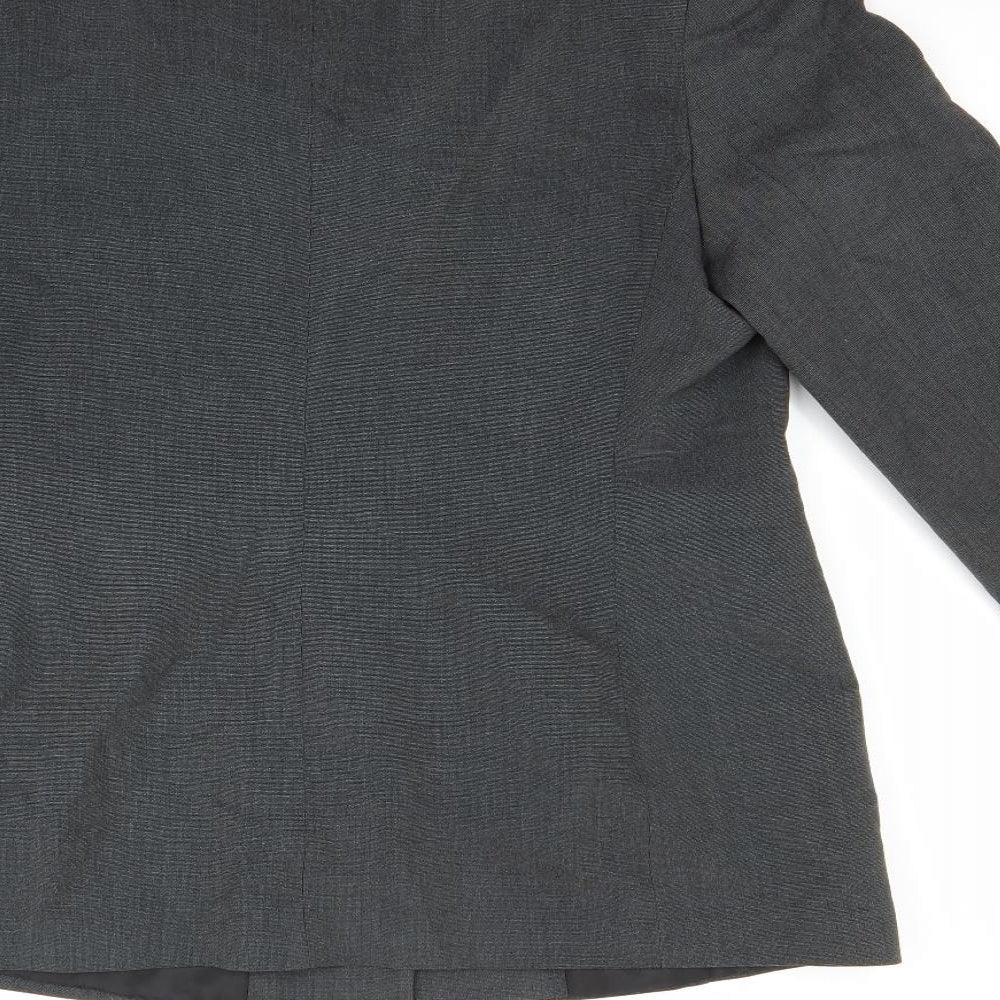 NEXT Womens Grey   Jacket Coat Size 14