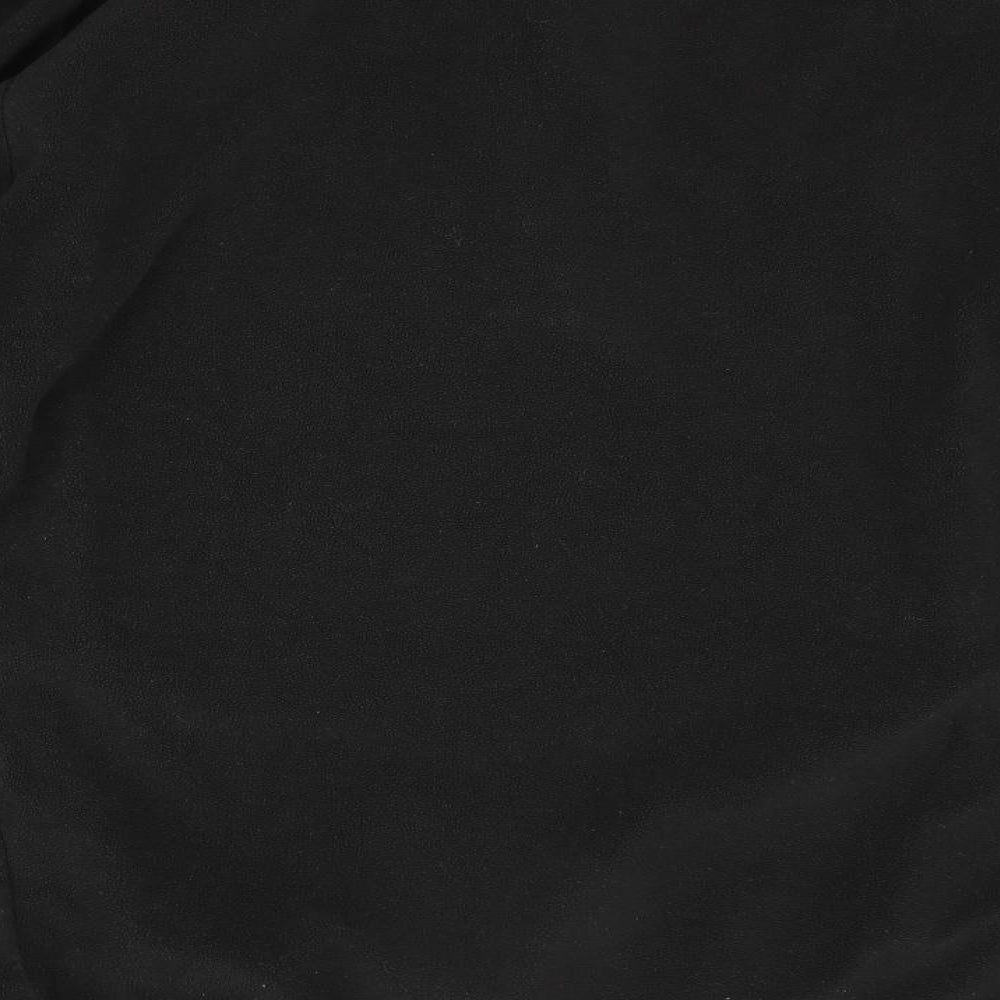 PUMA Mens Black  Fleece Jacket Coat Size S