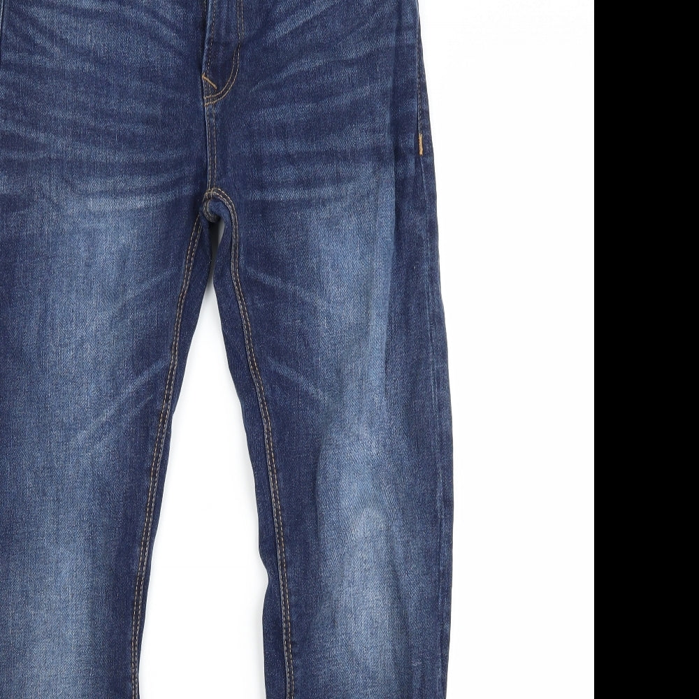 NEXT Mens Blue  Denim Straight Jeans Size 32 L31 in