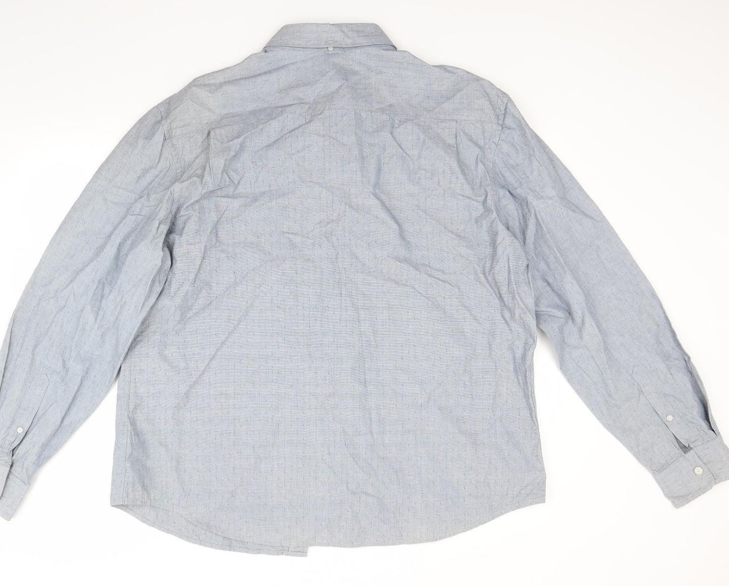 Marks and Spencer Mens Grey    Button-Up Size 2XL