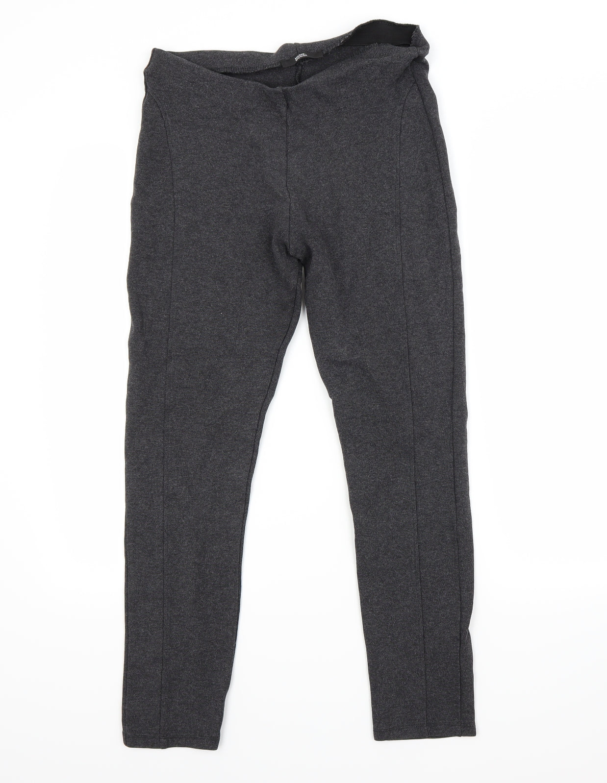 Marks and Spencer Womens Grey   Jogger Leggings Size 14 L26 in