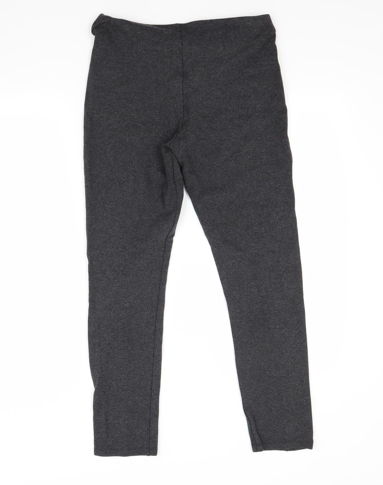 Marks and Spencer Womens Grey   Jogger Leggings Size 14 L26 in