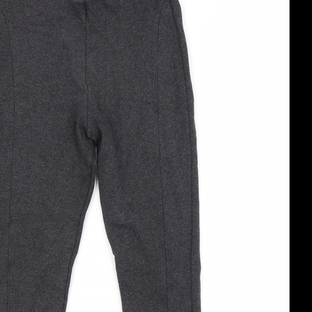Marks and Spencer Womens Grey   Jogger Leggings Size 14 L26 in
