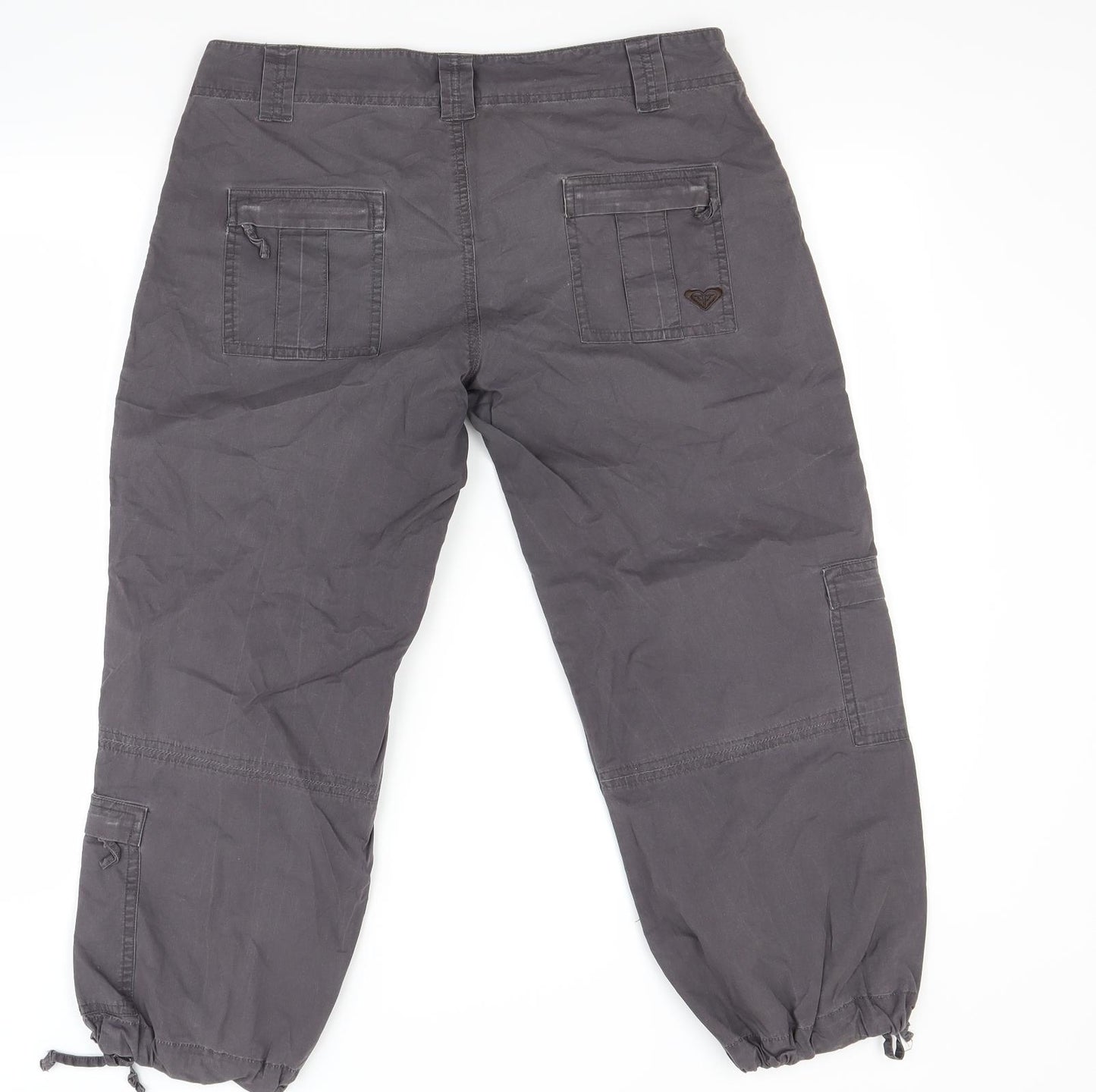 ROXY Womens Grey   Capri Trousers Size M L23 in