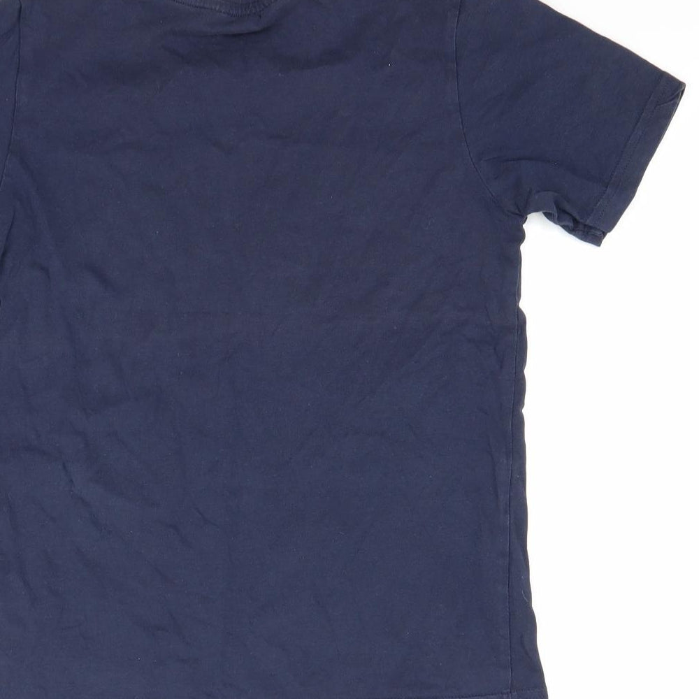 H&M Boys Blue   Basic T-Shirt Size 9-10 Years